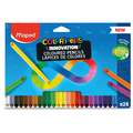 Coffrets de crayons Color Peps Infinity Maped, 24 crayons