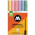 Set de marqueurs ONE4ALL 127HS MOLOTOW™, couleurs à thème, Pastel classique