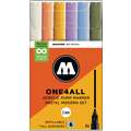 Set de marqueurs ONE4ALL 127HS MOLOTOW™, couleurs à thème, Pastel moderne