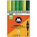 MOLOTOW™ ONE4ALL Acrylic Twin 6er-Sets, Green