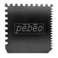 pébéo Flexible Edelstahlspachtel, 15 cm x 15 cm