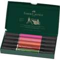 FABER-CASTELL Pitt Artist Pen Dual Marker im Kartonetui, Flowers, 5er-Set
