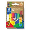 STAEDTLER® Noris® jumbo, Plastilin-Knete 6er-Sets, Basisfarben