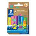 STAEDTLER® Noris® jumbo, Plastilin-Knete 6er-Sets, Glitterfarben, Set, 6 Farben