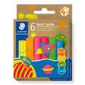 STAEDTLER® Noris® jumbo, Plastilin-Knete 6er-Sets, Neonfarben