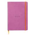 Carnet Rhodiarama souple ligné, Lilas, 14,8 cm x 21 cm, DIN A5, 90 g/m², Carnet à esquisses