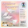URSUS® Faltblätter Transparent, 100er-Packungen, Weiß, 14 cm x 14 cm, Bogen Packung