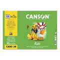 CANSON® Kids Zeichenpapier, 29,7 cm x 42 cm, DIN A3, 90 g/m², fein