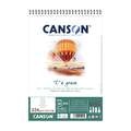 Bloc spirale “C” à grain ® Canson, 224g/m²