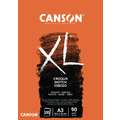 CANSON® XL® Croquis Skizzen- und Studienblock, 29,7 cm x 42 cm, DIN A3, 90 g/m², fein|mittelrau, Block mit 100 Blatt, kopfgeleimt