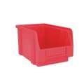 Sichtlagerkästen, Rot, 220 mm x 145 mm x 125 mm