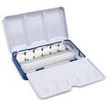 Coffret d'aquarelle vide en métal Milan, 12 1/2 godets