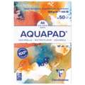 Clairefontaine Goldline Aquapad Aquarellblock, 10,5 cm x 14,8 cm, DIN A6, 50 Blatt, 300 g/m²