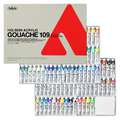 Sets de gouache acrylique HOLBEIN, 109 x 20 ml