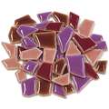 Mosaik Keramik Flip MINI, lila mix, 200 g, ca. 180 Stk.