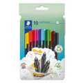 STAEDTLER® Triplus Fineliner-Sets, Set, 0,3 mm, metallgefasste Spitze