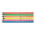 MILAN® Farbstifte aus schwarz gefärbtem Lindenholz, 6er-Sets, Set, Fluo
