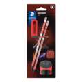 STAEDTLER® NORIX® Bleistift-Sets, Set, Rot