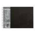 DALER-ROWNEY Skizzenbuch Ebony, 14,8 cm x 21 cm, DIN A5, 160 g/m², Querformat