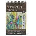 FABRIANO® STORIA Zeichenpapier, 12,5 cm x 18 cm, 180 g/m², Spiralblock