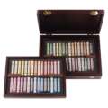 Coffret en bois de pastels TALENS Rembrandt, 60 pastels - portrait