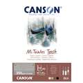 CANSON® bloc pour pastel Mi-Teintes® Touch, 29,7 cm x 42 cm, DIN A3, 350 g/m², rugueux|structuré