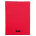 Cahier piqué Polypro 8000 Clairefontaine, 24 x 32 cm - 96 pages, Rouge