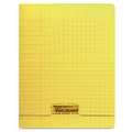 Cahier piqué Polypro 8000 Clairefontaine, 17 x 22 cm - 48 pages, Jaune