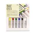 R&F Drawing Oil Sets, 6 × 12 ml, Starter