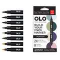 Set de 8 demi-marqueurs pointe pinceau OLO, Set, Pastel