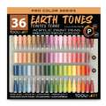 Sets de marqueurs acryliques Tooli Art, Nature, 36 marqueurs