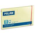 MILAN® Haftnotizen, Hellgelb, 100 Blatt, 76 mm x 127 mm, 4. 76 mm x 127 mm