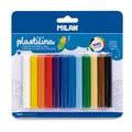 MILAN® plastilina Modelliersticks Set, Grundfarben, 12er Set