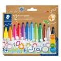 STAEDTLER® Noris® jumbo Fasermaler Sets, 12er Set