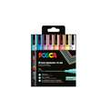 Coffret de marqueurs PC-3M UNI POSCA, 0,9 -1,3 mm - 8 marqueurs, 0,9-1,3 mm|fin, pointe en cône