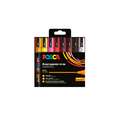 Set de marqueurs PC-5M UNI POSCA, Tons chauds