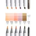 COPIC® Ciao Portrait 6er Sets, 5 Marker + Multiliner, Pastel Elegance