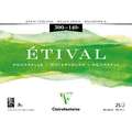 Clairefontaine ETIVAL Aquarellblock, Rau, 36 cm x 48 cm, 300 g/m², rau, Block (vierseitig geleimt)