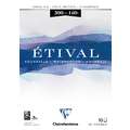 Clairefontaine ETIVAL Aquarellblock 300 g, feinkörnig, 29,7 cm x 42 cm, DIN A3, 300 g/m², fein, Block (einseitig geleimt)