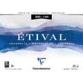 Bloc de Papier ETIVAL CLAIREFONTAINE, grain fin, 42 cm x 56 cm, 300 g/m², fin, Bloc de 25 feuilles