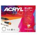 Clairefontaine Acrylpad, 50 cm x 65 cm, 285 g/m², 10 Blatt, Packung mit 10 Blatt