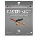 Clairefontaine PASTELMAT® Pastellblock N°9, dunkelgrau, 24 cm x 30 cm, 360 g/m², Block (einseitig geleimt)