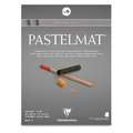 Clairefontaine PASTELMAT® Pastellblock N°9, dunkelgrau, 30 cm x 40 cm, 360 g/m², Block (einseitig geleimt)