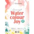 Hahnemühle Concept Watercolour Joy, Aquarellblock, 21 cm x 29,7 cm, DIN A4, Block (einseitig geleimt), 300 g/m²