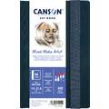 CANSON® Mixed Media Artist ART BOOK, 28 Blatt, 300 g/m², 14 cm x 21,6 cm, fein, 300 g/m², Hochformat