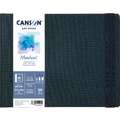 CANSON® Montval® ART BOOK, Hardcover-Aquarellbuch, 300 g/qm, 27,9 cm x 21,6 cm, Block (einseitig geleimt), fein