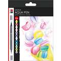 MARABU GRAPHIX Aqua Pen Aquarell-Filzstifte, Sets, Ice Ice Baby, 12 Farben
