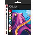 MARABU GRAPHIX Aqua Pen Aquarell-Filzstifte, Sets, Octopy, 24 Farben