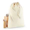 Westford Mill Baumwolltasche, natur, Größe 2XS