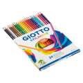 Coffrets de crayons de couleur Stilnovo GIOTTO, 24 crayons